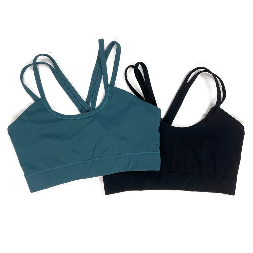 Janji (2) Run Everywhere Unpadded Groundwork Knit Sport Pullover Bra Sz S Small